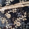Gotta patti work dupatta on net (BLACK)